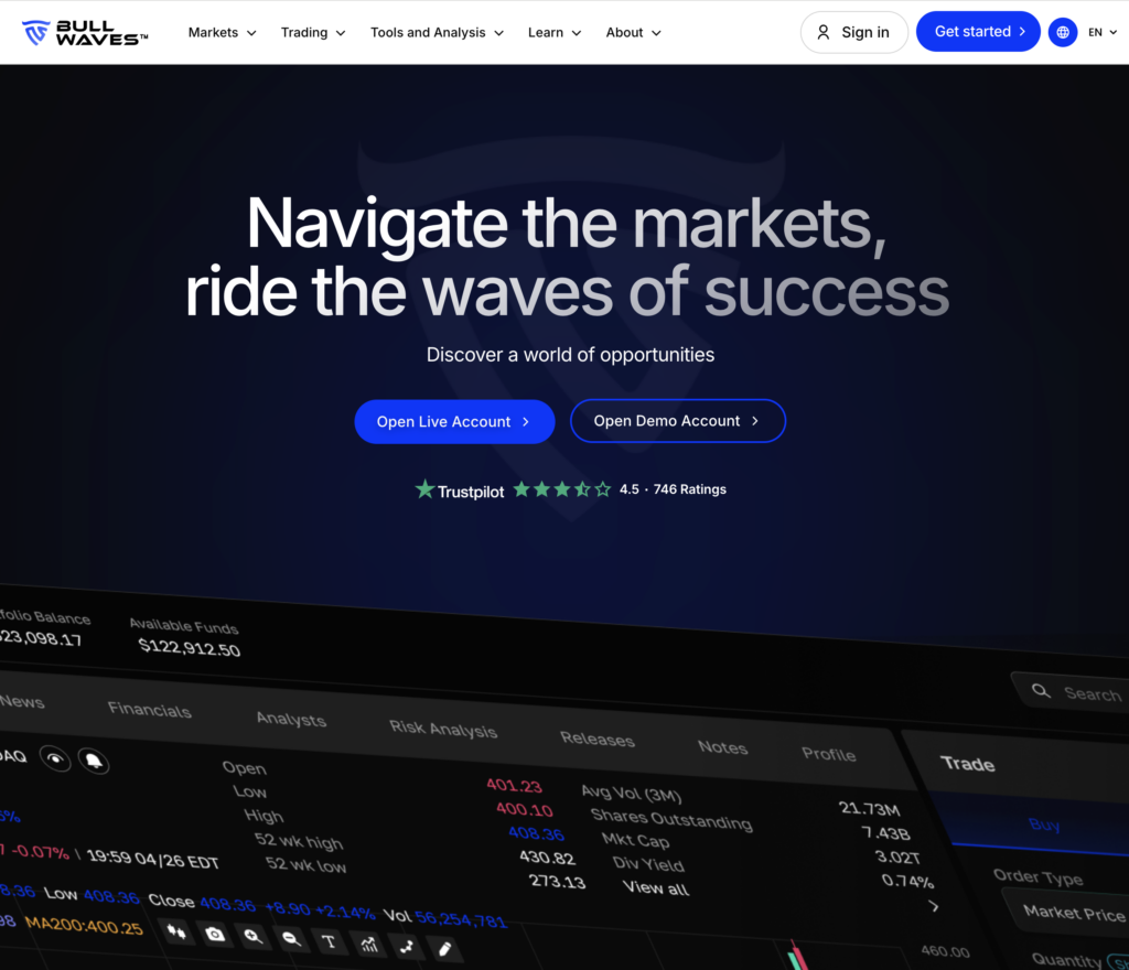 Bullwaves Regulated Broker